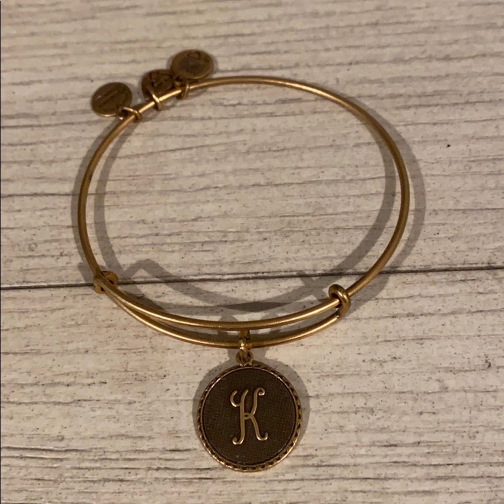 Alex & Ani Script K Bracelet